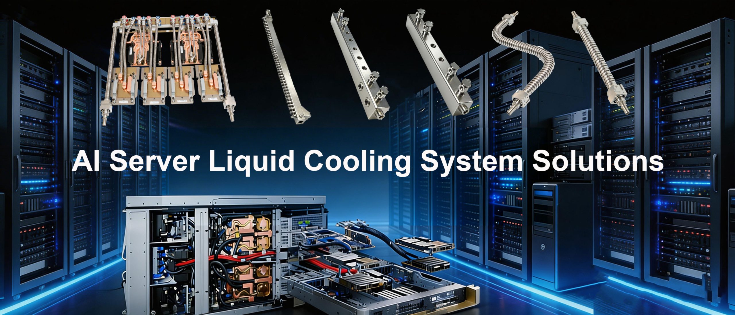 304 316L Stainless Steel AI Data Center Liquid Cooling System
